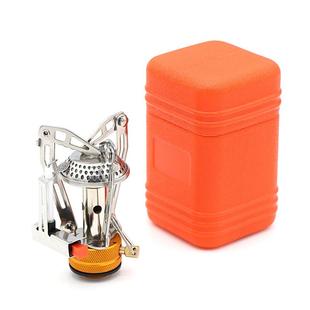 大支架野营炉头户外超轻便携式迷你炉头骑行垂钓野餐炉具一体式炉