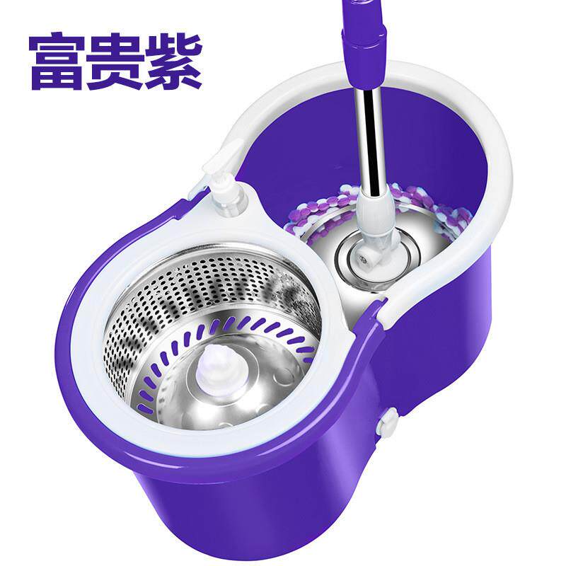 旋转拖把桶套装好用双驱动神奇拖布手压墩布地拖免手洗拖地桶