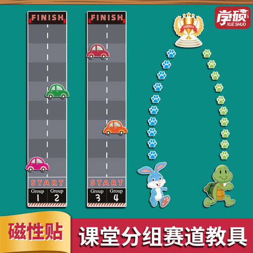 课堂分小组PK比赛道具创意磁性贴