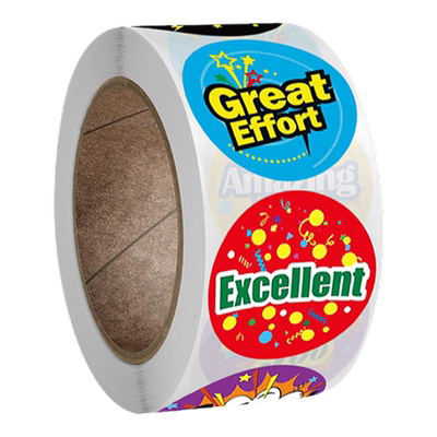 小学生儿童家庭作业批改奖励贴纸