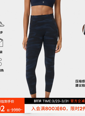 Sweaty Betty Runners High多口袋女士跑步九分紧身裤SB10267A78