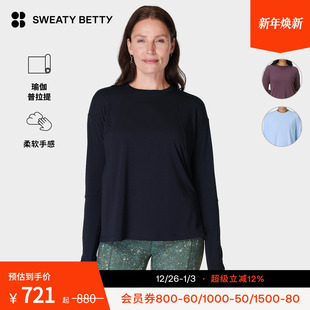 Flow宽松舒适休闲健身长袖 Soft T恤女25秋冬SB9989 Betty Sweaty