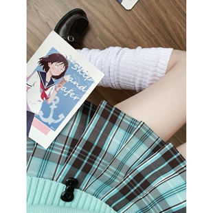 空栗鼠丸【海盐薄巧】原创正版jk格裙日系学院风校供高腰百褶短裙