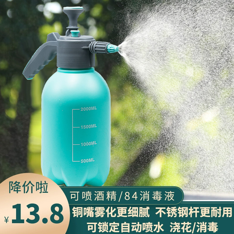 喷壶浇花家用浇水壶气压式神器压力长嘴浇花壶喷水壶小型浇菜水壶,鲜花速递/花卉仿真/绿植园艺,洒水/浇水壶,淘宝优惠券,粉丝福利购,淘宝优惠卷