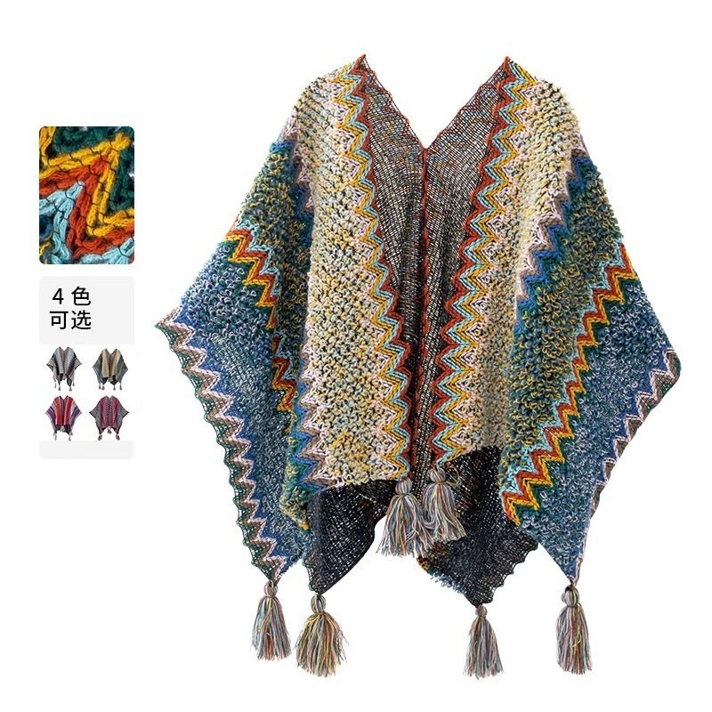 民族风披肩云南丽江川西