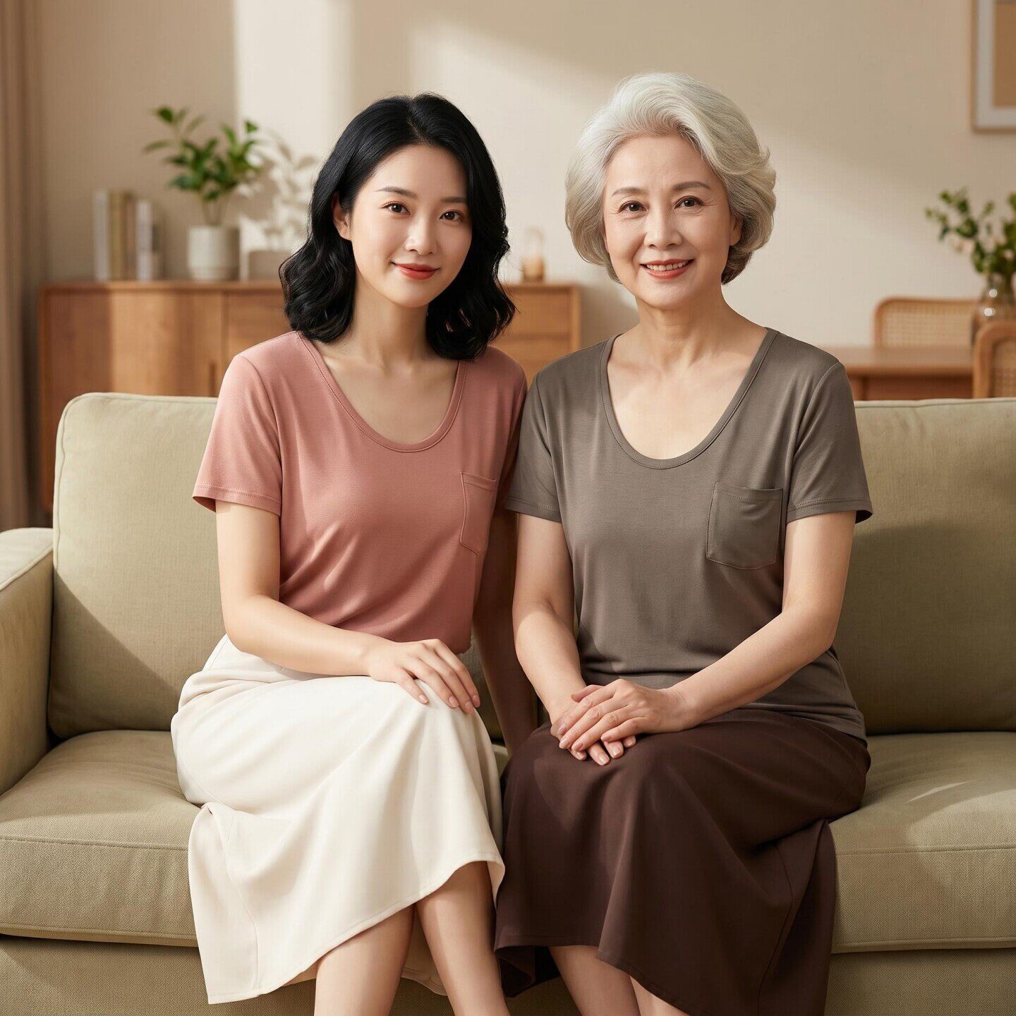 夏季薄款显瘦纯色内搭外穿打底衫大码女士莫代尔圆领短袖t恤上衣
