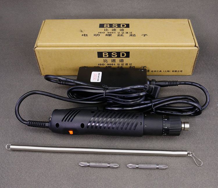 奇力速电动螺丝刀220V直插式电动起子801电批改锥比速迪BSD-101
