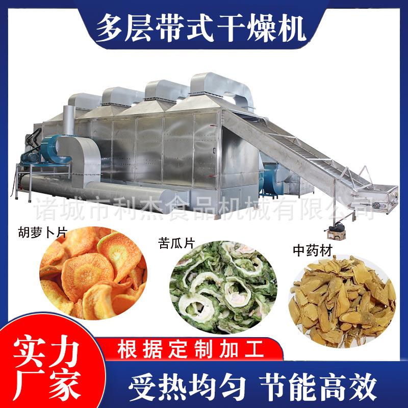 定制大型白菜带式干燥机 脱水蔬菜烘干设备 洋葱土豆片干燥机