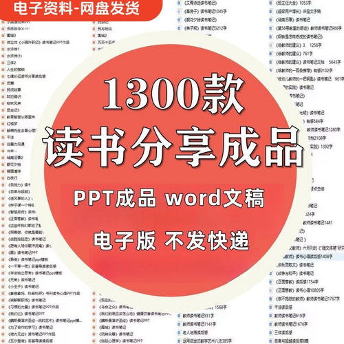 教师读书分享ppt成品课件文献阅读笔记读后感word模板读书报告