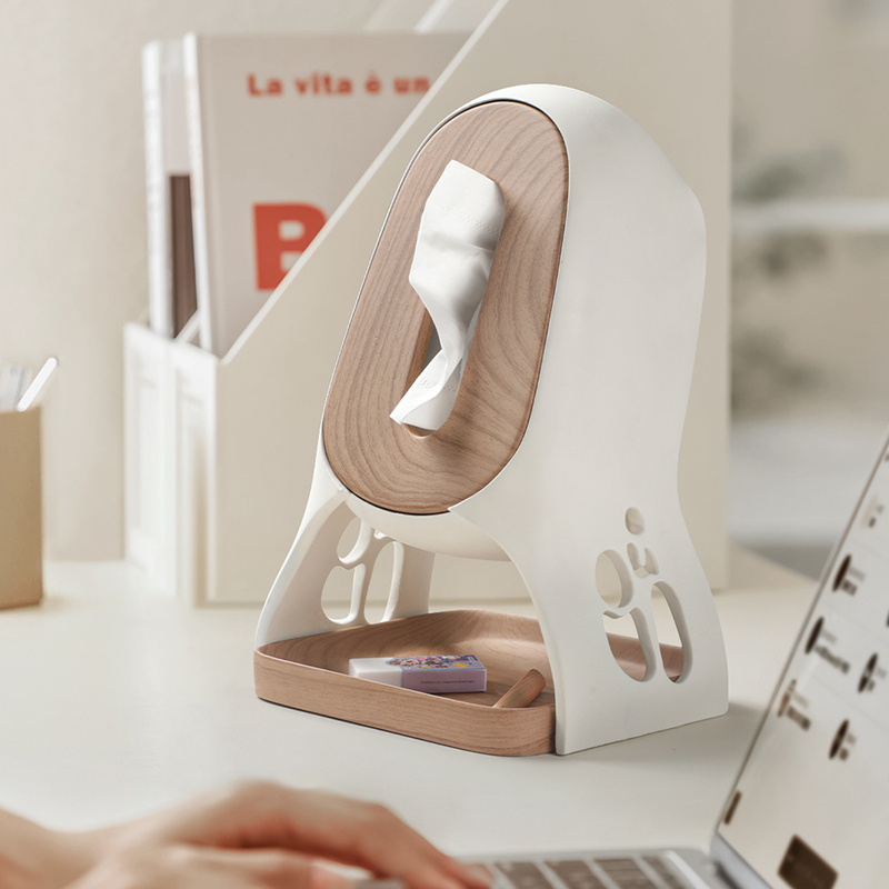 多功能立式收纳一体纸巾盒