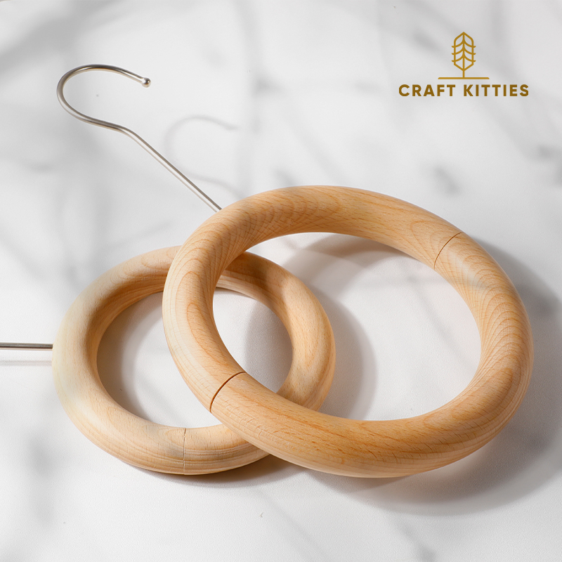 原木女装儿童防滑高端衣服架