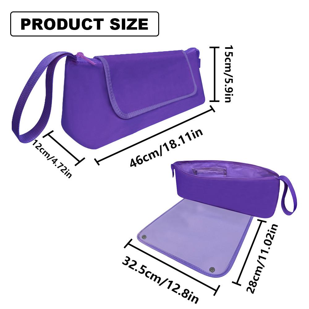 马器逊 大号 美亚发工具袋卷发棒直发隔热工具旅行深圳金生桌垫收