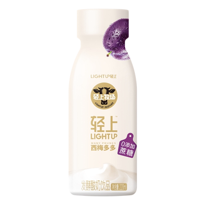 轻上西梅多多酸奶发酵饮品