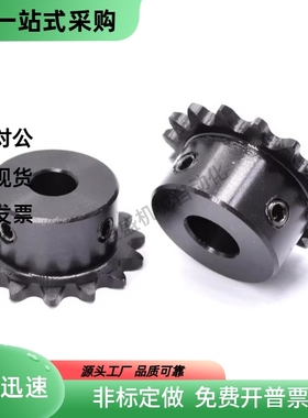 链轮SP15B11 12 13 14 15 16 17 18 20 24 26 28 30 33 35-P-5 15