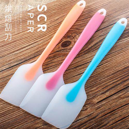 新款耐热烘焙硅胶一体式大号刮刀铲子蛋糕奶油抹刀牛轧糖