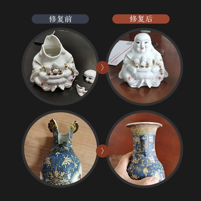 陶瓷无痕还原修复工艺