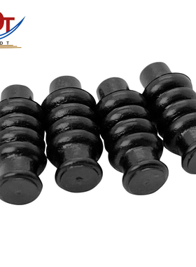 汽车连接器172748-1密封堵防老化防水堵接插件防水堵硅胶黑色盲堵