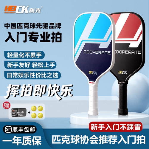 入门级匹克球拍成人儿童超轻耐用