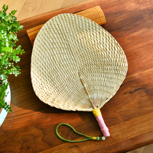 老式 扇风 大蒲扇棉布手工缝制包边宝宝扇儿童扇子手摇复古怀旧夏季