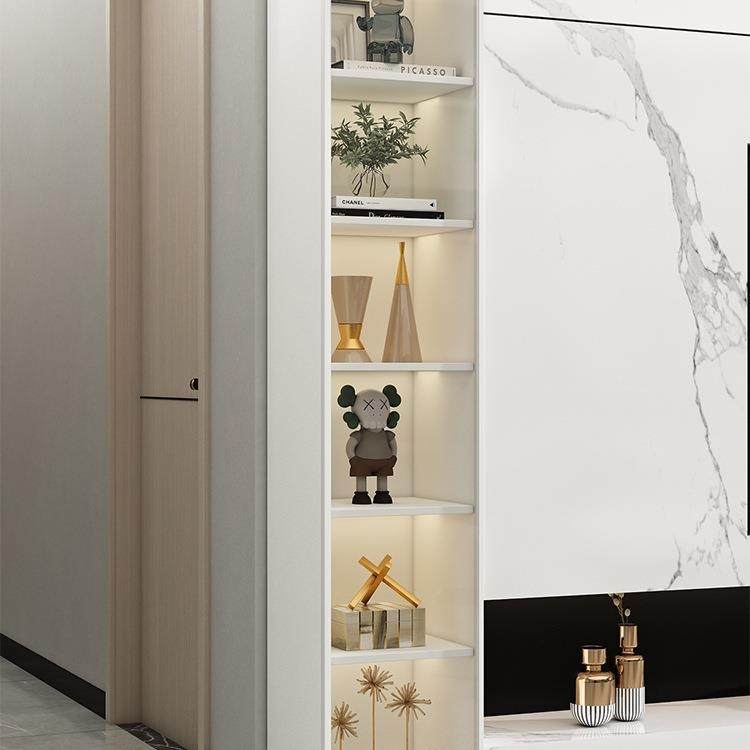 书柜玻璃门防尘书架置物柜客厅窄夹缝柜家用储物柜落地组合展示柜,影音电器,更多影音配件,淘宝优惠券,粉丝福利购,淘宝优惠卷