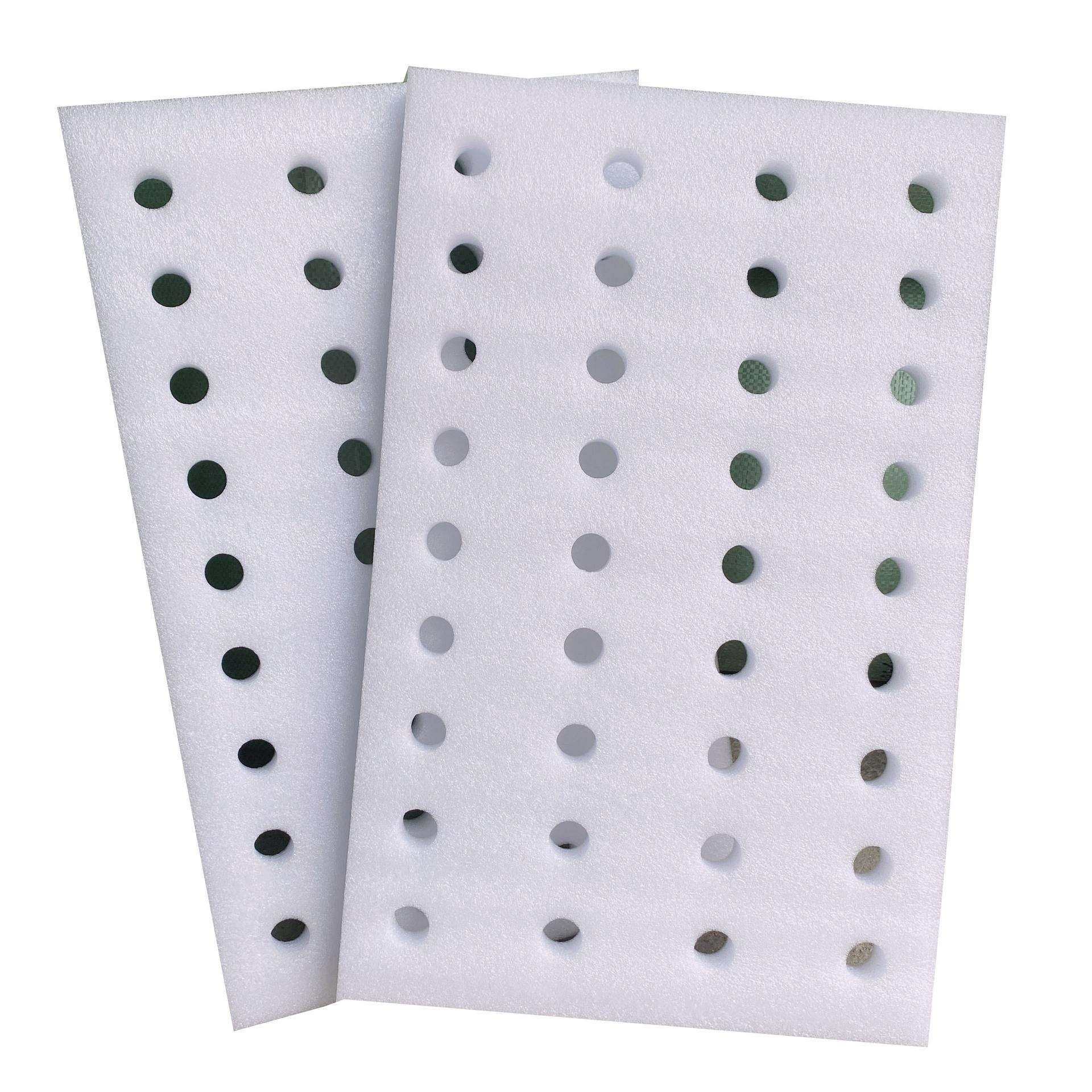 泡沫漂浮育苗盘定值水培面板无土农业栽培设备打孔种菜生菜三件套