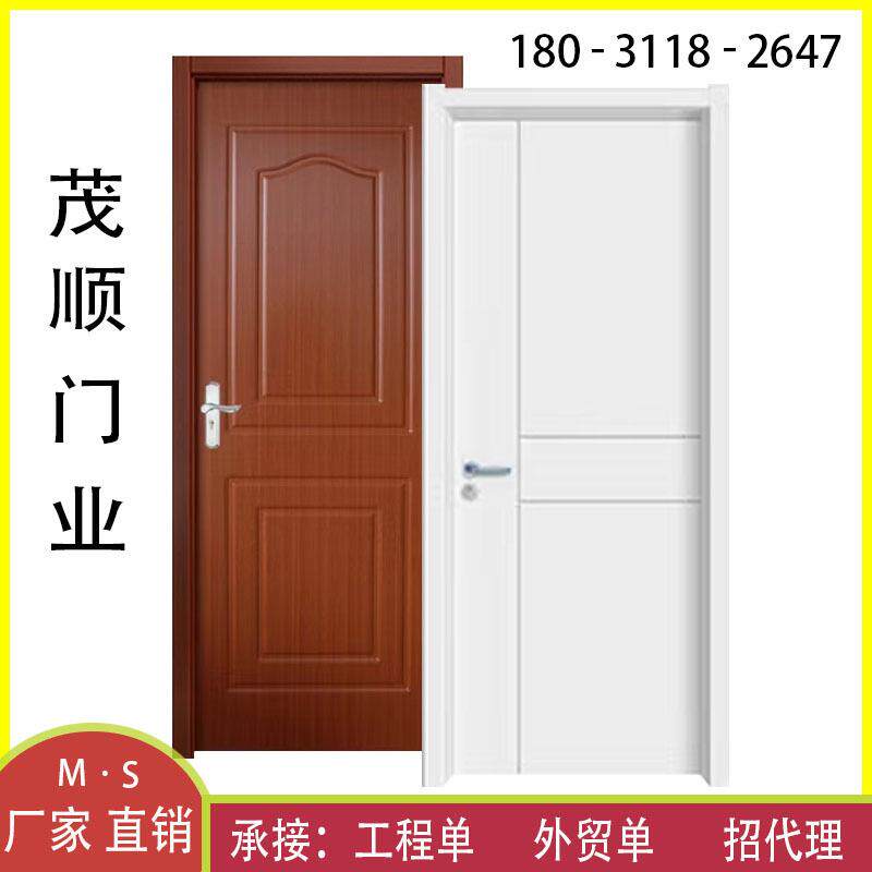 木门实木木门复合免漆门卧室室内门工程学校厕所门无漆门出租房门