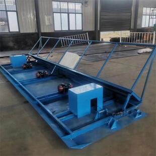 河道护坡摊铺整平机牵引式混凝土斜坡摊铺机水渠滑模成型机