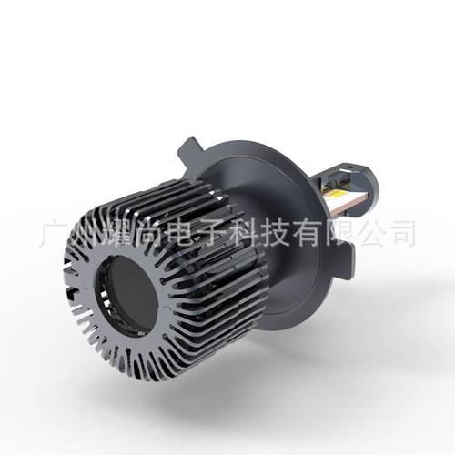 H55X55W5500LM3000K4300K6000KLED汽车前大灯三色车灯LEDH4