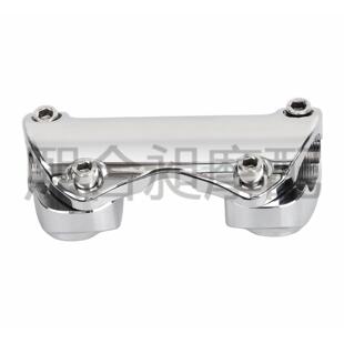 摩托配件适用哈雷公路滑翔车把固定座把立管上部装饰盖88-23