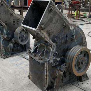 现货砖块垃圾处理设备打砂碎石机小型移动式 河卵石头子锤破碎机