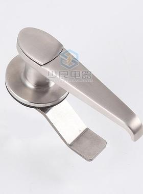 不锈钢MS308-3把手户外机柜门锁中置柜动力配电开关控制柜门锁