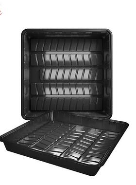 ABS温室大棚4*4FT深水潮汐蔬菜阳台种植盆水培育苗盆种植托盘