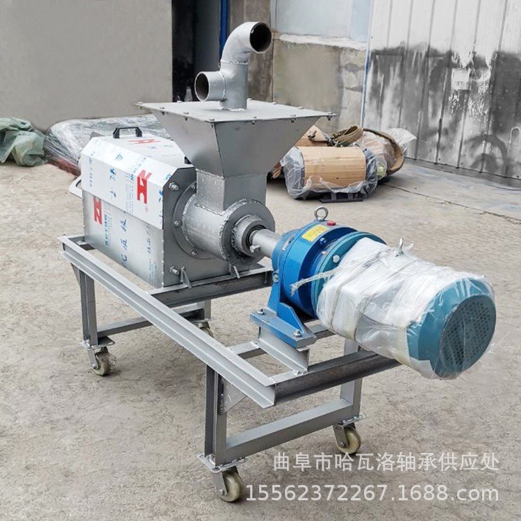不锈钢猪粪干湿分离机养殖场粪水处理设备厨余垃圾固液分离机