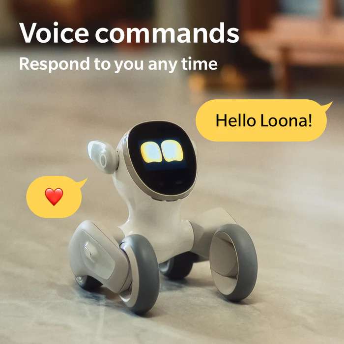 Loona AI Interactive Robot Dog Loona 智能机器狗