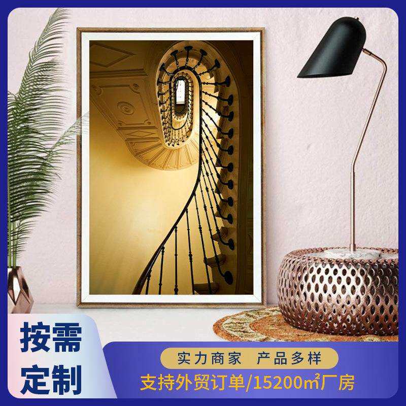 相框挂墙式a4画框空框装裱框8K四开a3相框5寸6寸8寸12寸拼图框