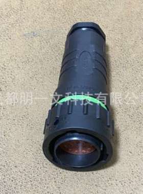 汽车连接器AHDPBS-18-SM01尾夹安费诺Amphenol黑色