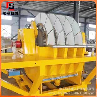 圆盘式真空过滤机污泥脱离固液分离机尾款脱水矿山设备