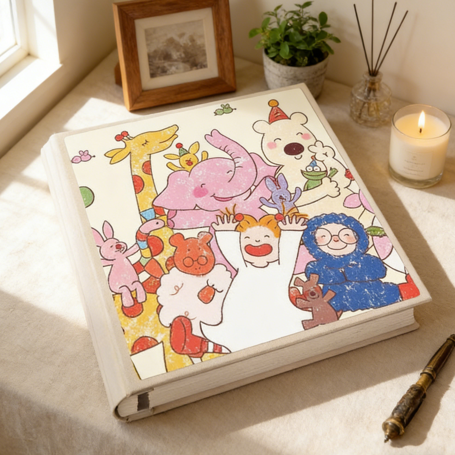 儿童相册成长纪念册diy自制影集5