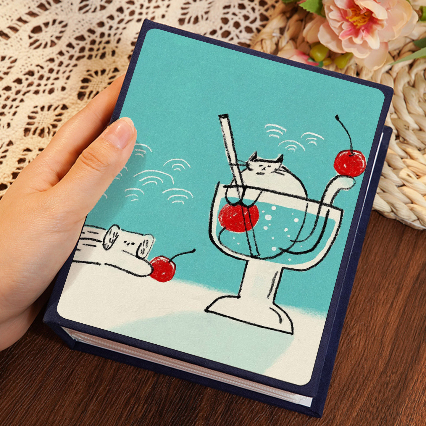 插页相册卡通手绘相簿