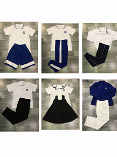 6套装 新生钜惠 湛江市爱周高级中学冬夏校服全套装 组合