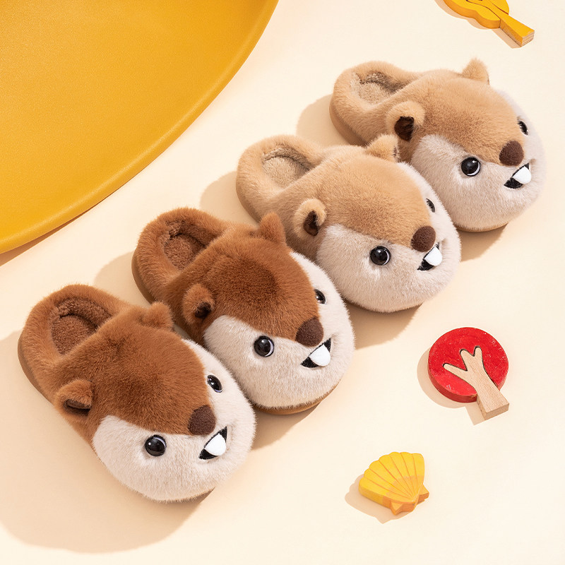 情侣秋冬季棉拖鞋创意卡通女士棉鞋男保暖防滑软底家居鞋包跟棉鞋