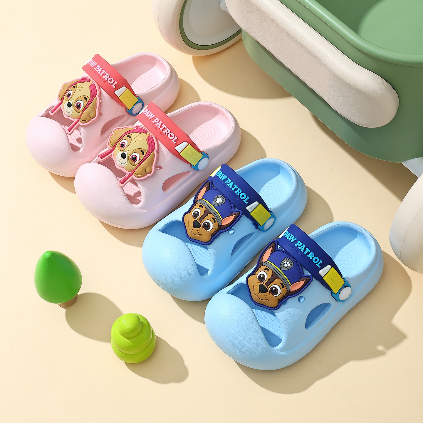 汪汪队儿童凉拖鞋夏季男女童防滑室内沙滩鞋包头外穿中小童洞洞鞋,童鞋/婴儿鞋/亲子鞋,儿童洞洞鞋,淘宝优惠券,粉丝福利购,淘宝优惠卷