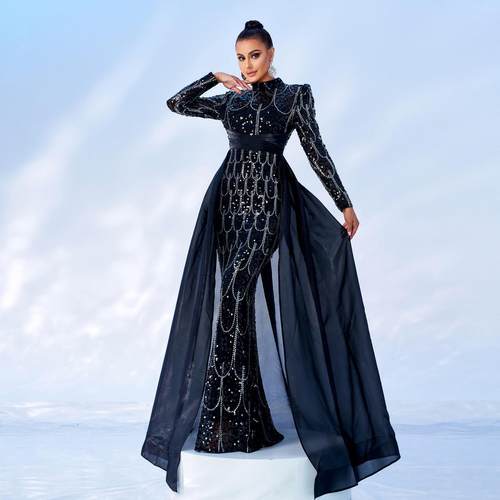 SequinLonglvedEGowBir