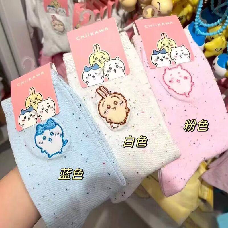 秋冬季吉伊卡哇可爱袜子日系