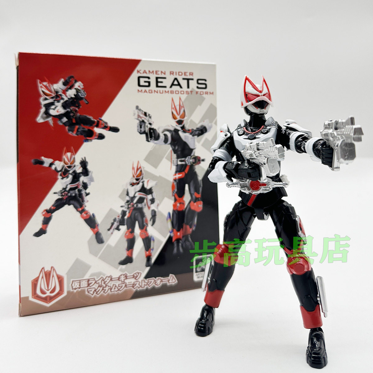 초가동 SHF 가면라이더 겐지 폭스 GEATS 매그넘 스러스터 형태 가동 피규어