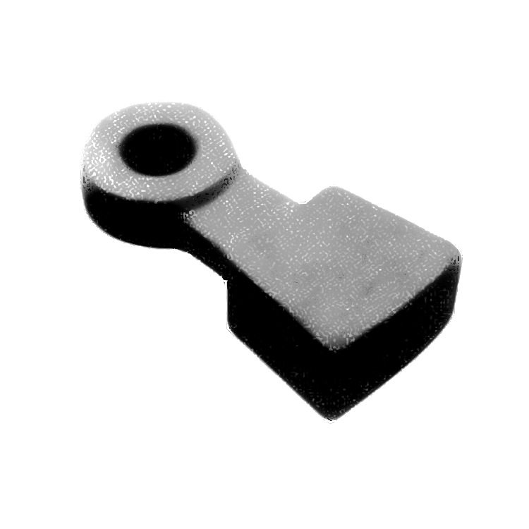 厂家定制高铬制砂机锤头 粉碎机耐磨配件 锤式破碎机锻造锤头