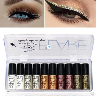 5 Colors Metallic Shiny Smoky Eyes Eyeshadow Waterproof