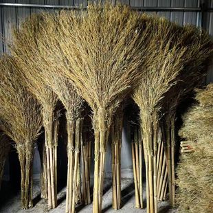 工厂用工业大扫把扫院子竹扫把户外专用环卫工人竹扫帚竹子扫马路