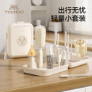 英氏奶瓶刷清洗刷洗奶瓶专用刷子新生婴儿专用奶嘴刷工具便携套装