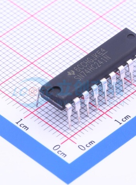 缓冲器/驱动器/收发器 SN74HC241N PDIP-20 TI/德州 原装正品